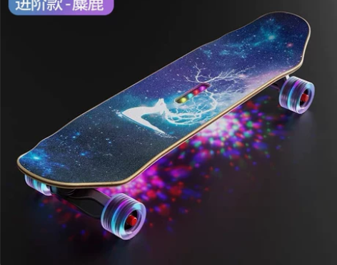 滑板儿童初学者成人双翘专业板6一12岁以上...