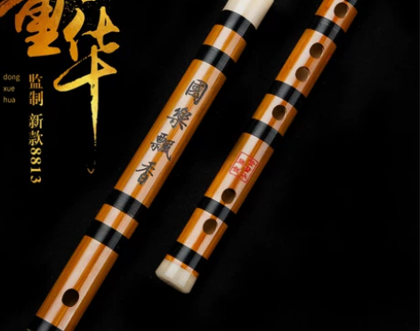 董雪华笛子竹笛初学者入门苦竹笛专业高级横