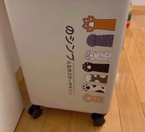 一次没用过的行李箱,叔叔工厂装车剩下的尾货...