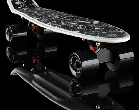 【驰远】包邮专业滑板代步刷街四轮滑板 新手...