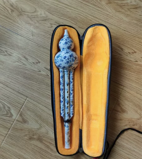 青花瓷葫芦丝,几乎全新,二手商品看好再拍,...