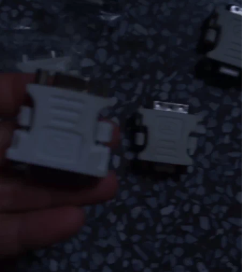 DVI 24+5公转VGA母转接头 电脑主...