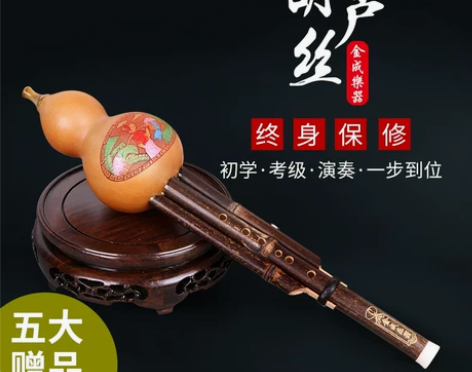 云南葫芦丝乐器专卖 C调降B调A/G/F/...