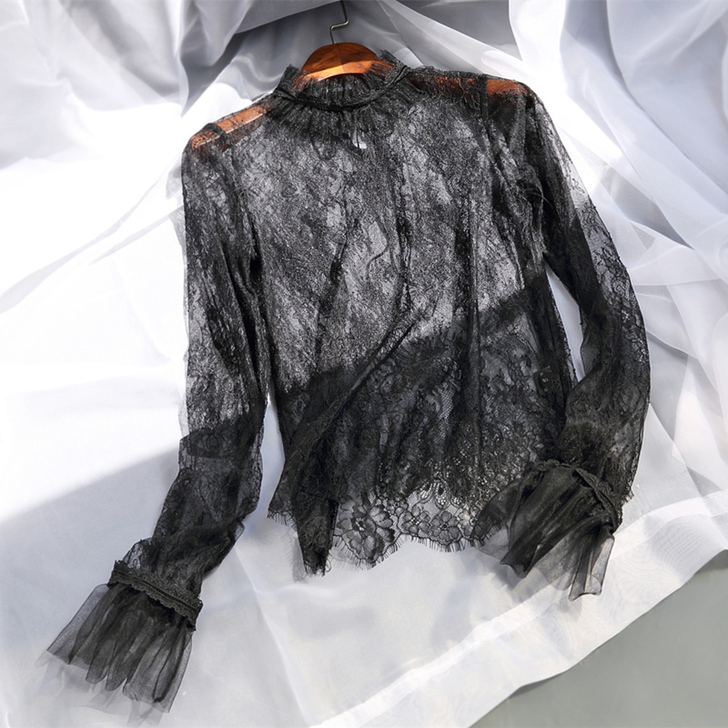 other/其他 蕾丝雪纺衫一次没穿小了所...