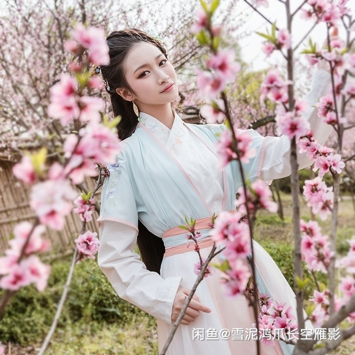 重回汉唐 千枝半臂，玉色直领对襟，XL码，...