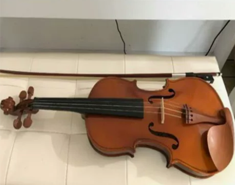 姐姐原价3500入手的4/4小提琴，买了几...