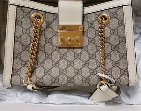gucci padlock 小号白色 20...