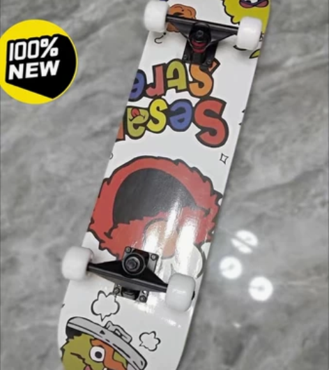 【专业滑板】滑板新手专业80cm双翘板潮牌...