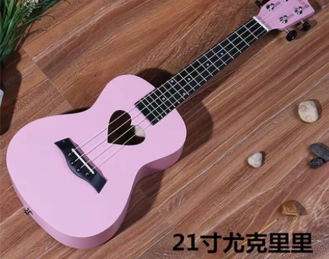 单板尤克里里，21寸初学者学生成人女男23...