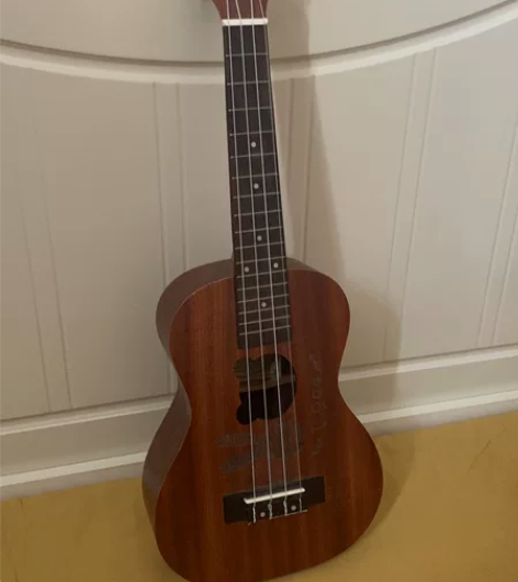 尤克里里一直闲置没用 感兴趣的话点“我想要...