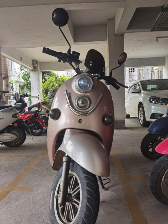 雅迪电动车如图,绿牌,由于没有全国联网不能...