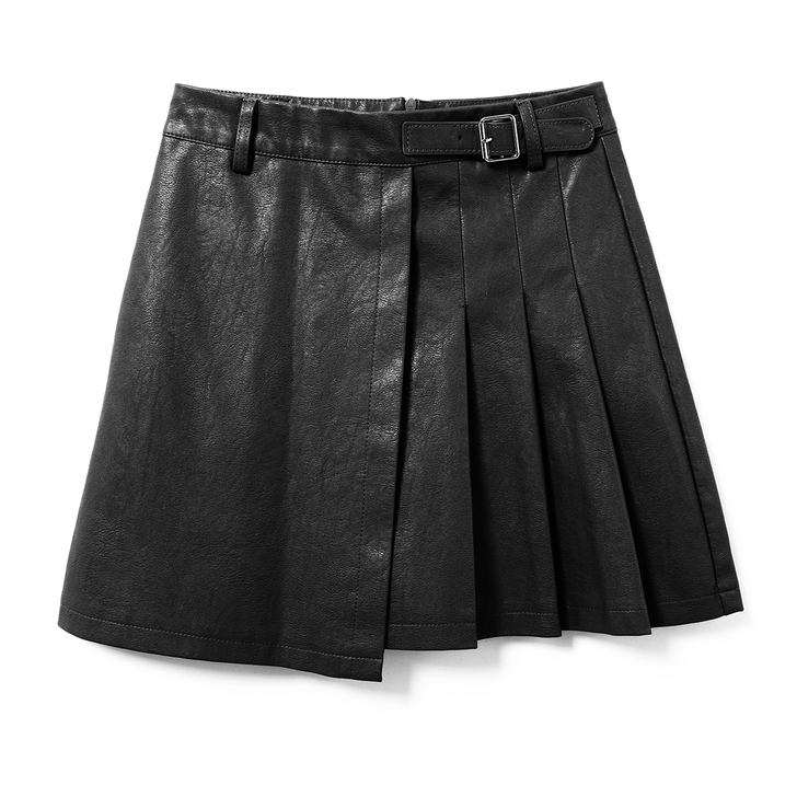 8.13祖艾自制【高级哑光百褶裙】爱洛皮料...