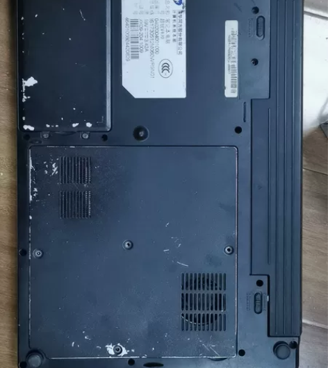 清华同方超锐V470老式笔记本，没有硬盘，...