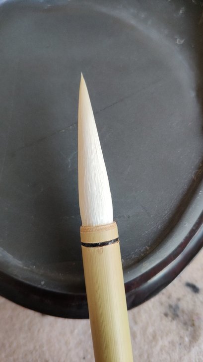 毛笔 善琏湖笔 纯羊毫笔 特制长锋