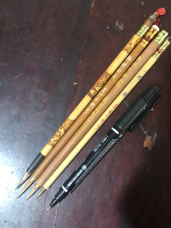 老毛笔勾线笔系列