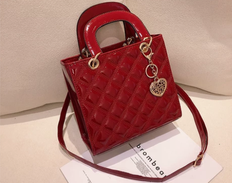 红色包包女新娘结婚包2021新款网红小ck...