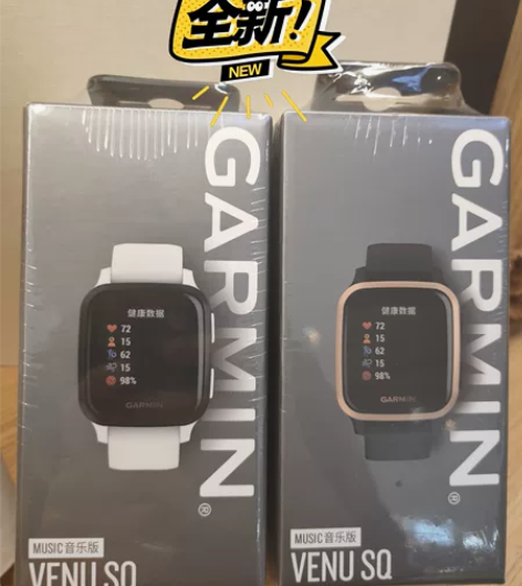 GARMIN Venu SQ新出颜色 官方...