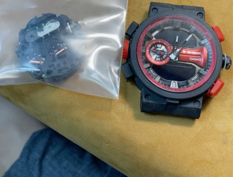 卡西欧手表配件，俩配件机芯表头 GA-40...