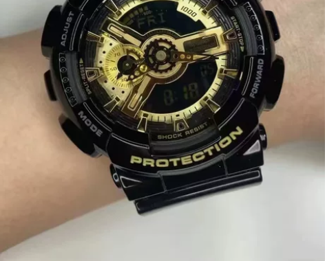 卡西欧黑武士 朋友赠我的 手表太多 放着没...