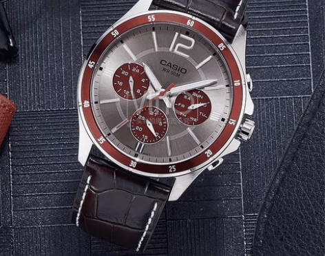 【清仓特惠】Casio卡西欧手表男防水三眼...