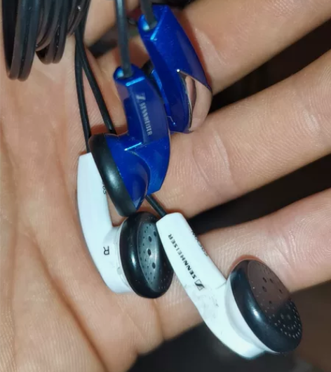 森海塞尔MX365原装保真，换了镀金插头，...