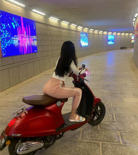 罗马假日复古Vesp同款摩托车，国四电喷，...
