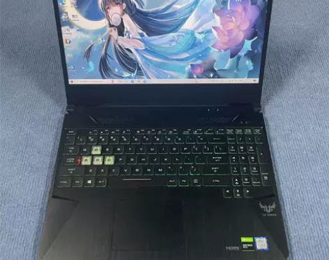 华硕1650飞行堡垒7二手笔记本游戏本I7...