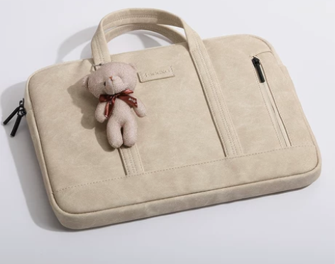 大容量防震电脑包女手提联想小新air14寸...