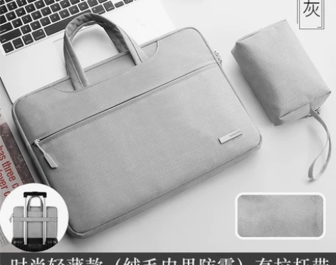 手提电脑包适用联想小新air13华为mat...