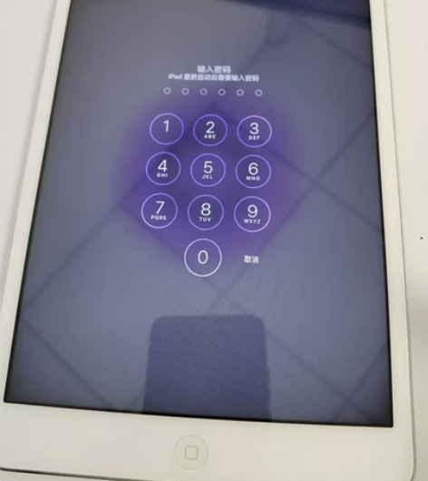 iPad mini1，有锁不知道多少g的，...