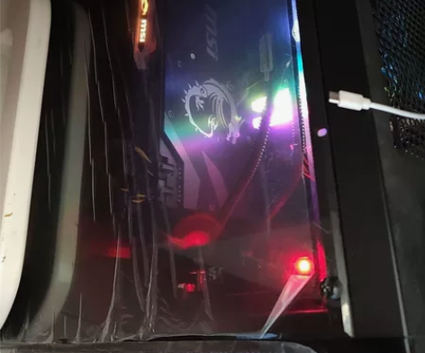 雷神台式电脑trgc707 配置图片有 无...