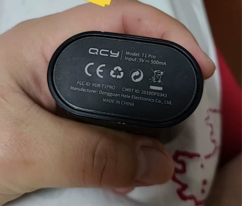 QCY T1 Pro 蓝牙耳机，成色如图，...