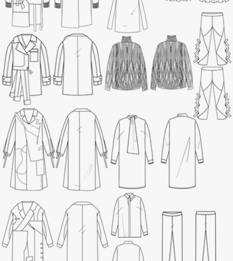 服装款式图代画 感兴趣的话点“我想要”和我...