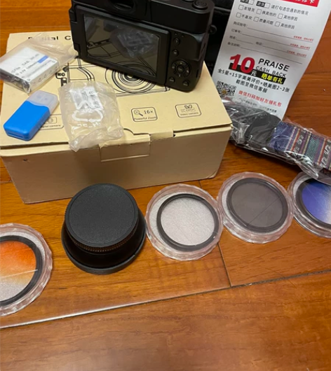 出 疆友4k高清相机四个滤镜和广角镜 配置...