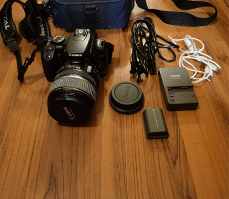 闲置佳能400D，自用，无暗病，一切功能正...