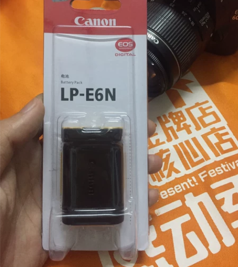 佳能LP-E6N原装电池5D2 5D3 5...