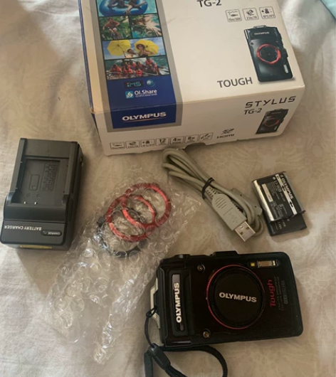 奥林巴斯tg2防水相机15米裸机防水高清潜...