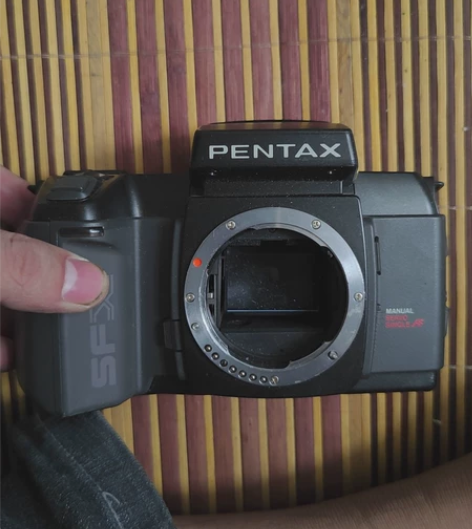 pentax sfx宾得机身，内部很干净，...