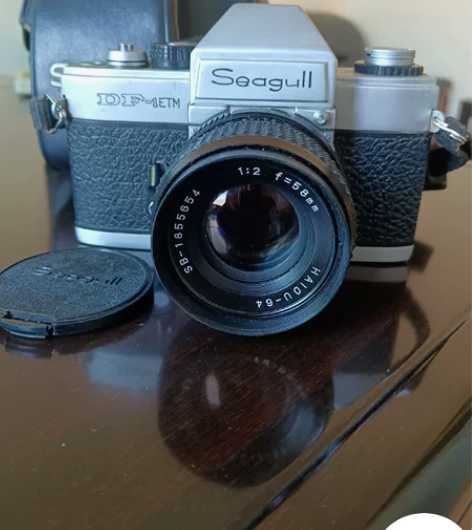 老相机海鸥DF-1ETM单反135胶片照相...