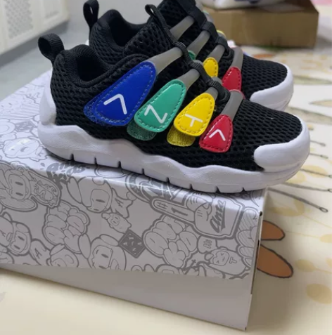 安踏，儿童双层网鞋，25号，没穿几次，50...