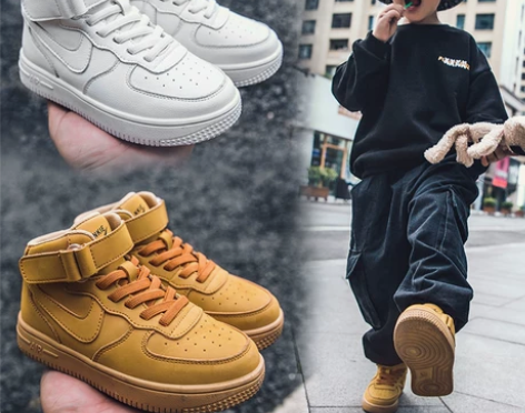 儿童版空军一号2022春秋季新款女童加绒