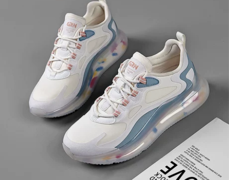 跑步鞋贵人鸟鞋子女冬2021新款秋冬情侣跑...