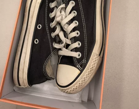 两双匡威正品 鞋况如图 不介意便宜收 一双...