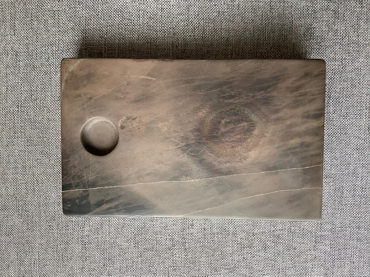 砚与有缘人老坑抄手砚