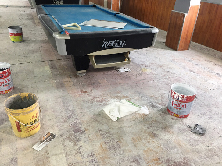 店里器材升级改造，处理1台尊爵5代美式台球...