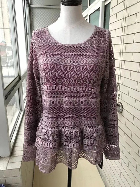 蕾丝衫儿L码35包邮