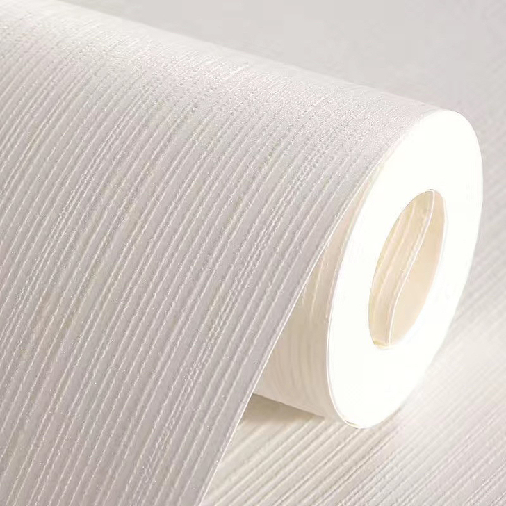 【亏本处理】全新素色无纺布墙纸现代简约仿硅...