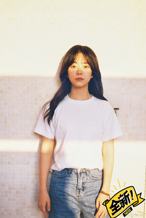 明星同款素色纯色纯白T恤