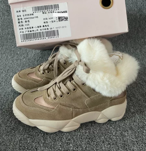 骆驼女童鞋老爹鞋休闲学生跑步鞋系带厚底运动...