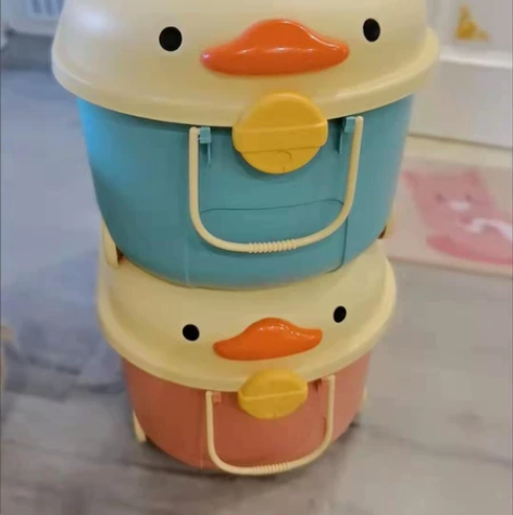 (25.9元包邮可滑动 ）儿童收纳箱多功能...